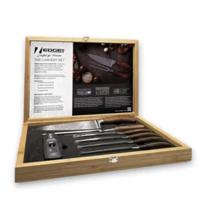 Rural Butcher 6pce Knife Set with Meat Probe