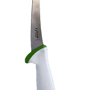 ZEdge Ergo 5" Curved Boning Knife (Green)