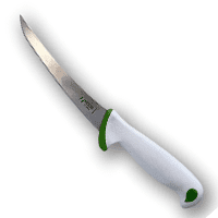 Ergo 5" Curved Boning Knife (Green)