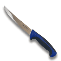 ZEdge Soft Grip 6" Straight Boner (Black +Blue)